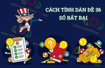 cách tính dàn đề 36 số khung 2 ngày