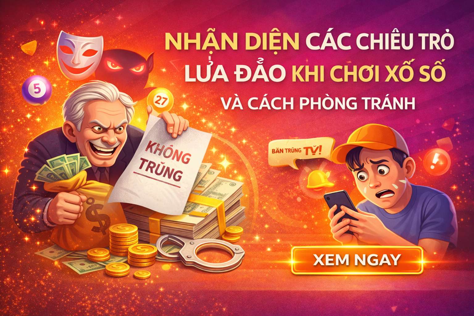 Nhận diện các chiêu trò lừa đảo khi chơi xổ số và cách phòng tránh